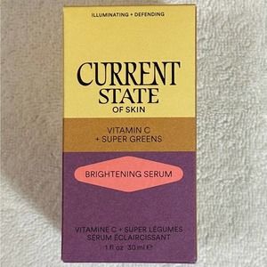 New! Current State of Skin Viamin C plus Super Greens Brightening Serum